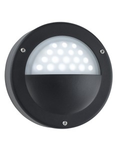 Searchlight® I Bangor LED Външно осветление - Черно и поликарбонатно, IP44 I 1 x LED - 8744BK - Цена | LEDs4economy