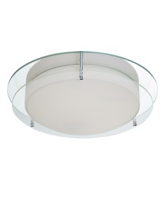 Searchlight® I Limerick плафон - Хром, Огледало, Опалово Стъкло, IP44 I 1 x LED - 8803-36CC - Цена | LEDs4economy 2
