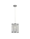 Searchlight® I Пендел Elise - хромиран метал и кристал I 1 x E27 - 8831CC