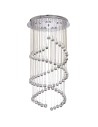Searchlight® I Пендел Hallway - хромиран метал и прозрачен кристал I 5 x G9 - 8843CC