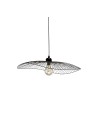 Searchlight® I Пендел Wave - черен метал I x E27 - 88550BK - 2