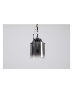 Searchlight® I Плафон Sweden - матово черно и опушено стъкло I 1 x E27 - 88911-1BK - Цена | LEDs4economy 2