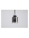 Searchlight® I Плафон Sweden - матово черно и опушено стъкло I 1 x E27 - 88911-1BK - 2