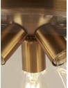 Searchlight® I Плафон Boule - бронз и прозрачно стъкло I 3 x E27 - 8973-3BZ - 3