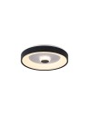 Searchlight® I LED Плафон Polka, матово черно I 1 x LED - 89735-38BK