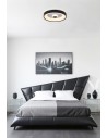 Searchlight® I LED Плафон Polka, матово черно I 1 x LED - 89735-38BK - 5