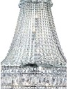 Searchlight® I Полилей Versailles - хромиран метал и кристал I 19 x E14 - 9112-102CC - 3
