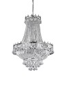 Searchlight® I Полилей Versailles - хромиран метал и кристал I 9 x E14 - 9112-52CC