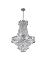 Searchlight® I Полилей Versailles - хромиран метал и кристал I 9 x E14 - 9112-52CC - 2