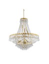 Searchlight® I Полилей Versailles - злато и кристал I 13 x E14 - 9112-82GO