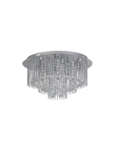 Searchlight® I Beatrix плафон - Хромиран метал и кристал I 8 x G9 - 9198-8CC - Цена | LEDs4economy 2