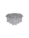 Searchlight® I Beatrix плафон - Хромиран метал и кристал I 8 x G9 - 9198-8CC - 2