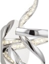 Searchlight® I Аплик Twirls - хром, метал и стъкло I 1 x LED - 9208CC - 3