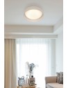 Searchlight® I LED Плафон Gianna - акрилна и текстилна I 1 x LED - 9371-50WH - 5