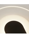 Searchlight® I LED Аплик Target, пясъчно черно метална I 1 x LED - 95410BK - 3