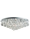 Searchlight® I Плафон Hanna плафон - хромиран метал и прозрачен кристал I 8 x G9 - 9598-8CC