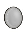Searchlight® I Luxo LED огледало, матово черно метално с мраморен ефект I x LED strips - 96060BK - 2