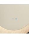 Searchlight® I Luxo LED огледало, матово черно метално с мраморен ефект I x LED strips - 96060BK - 3