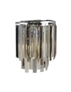 Searchlight® I Аплик Clarissa - хром и смесено стъкло I 2 x E14 - 9832-2CC - Цена | LEDs4economy 2