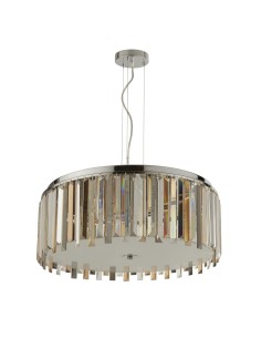 Searchlight® I Пендел Clarissa - стъкло I 5 x E14 - 9835-5CC - Цена | LEDs4economy 2