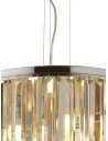 Searchlight® I Пендел Clarissa - стъкло I 5 x E14 - 9835-5CC - 3