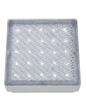 Searchlight® I Плафон външен осветител Walkover - бял метал и поликарбонат I 1 x LED - 9913WH