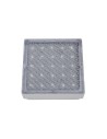 Searchlight® I Плафон външен осветител Walkover - бял метал и поликарбонат I 1 x LED - 9913WH - 2