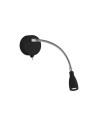 Searchlight® I Аплик Flexy - матово черно метално покритие I 1 x LED - 9917BK