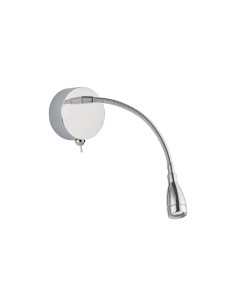 Searchlight® I Аплик Flexy - хромиран метал I 1 x LED - 9917CC - Цена | LEDs4economy