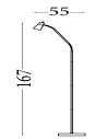 Searchlight® I Лампион Jolly - Античен месинг, метал I 1 x GU10 - EU1007AB - 4