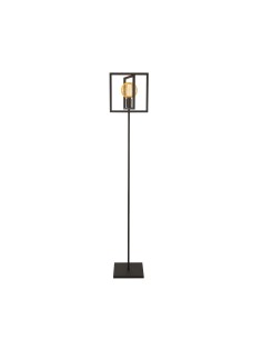Searchlight® I Лампион Plaza - матово черно метално покритие I 1 x E27 - EU23202-1BK - Цена | LEDs4economy