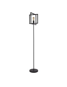 Searchlight® I Лампион Plaza - матово черно метално покритие I 1 x E27 - EU23202-1BK - Цена | LEDs4economy 2