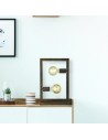 Searchlight® I Oblong настолна лампа - рустик кафяв метал I 2 x E27 - EU24101-2RU - 5