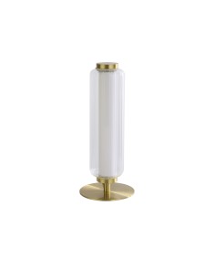 Searchlight® I Mod LED настолна лампа, сатениран месинг, опал акрил и прозрачен цвят I 1 x LED (SMD) - EU26251SB - Цена | LEDs4e 2