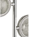 Searchlight® I Quartz настолна лампа - хром и балончесто стъкло I 2 x LED - EU28701-2CC - 3