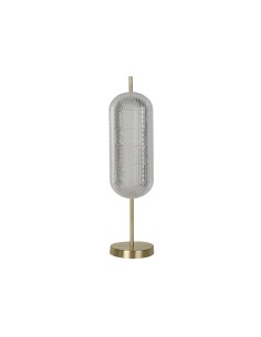 Searchlight® I Capsule LED настолна лампа, сатениран месинген абажур с акрилен цвят I 1 x LED - EU28805SB - Цена | LEDs4economy 2