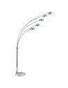 Searchlight® I Лампион Giraffe - хромиран метал и основа от бял мрамор I 5 x E14 - EU3085-5CC