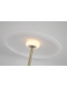 Searchlight® I Лампион Record, златист метал с бяло стъкло I 1 x LED - EU33121PB - 3