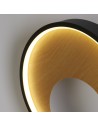 Searchlight® I Настолна лампа Curio - черен метал и дърво I 1 x LED - EU36301-1BK - 3