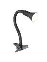 Searchlight® I Работна лампа Desk Partners Flex Clip - Черен метал I 1 x E14 - EU4122BK