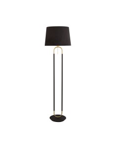Searchlight® I Лампион Jazz - черна, сатениран месинг и черно кадифе I 1 x E27 - EU41432SB - Цена | LEDs4economy