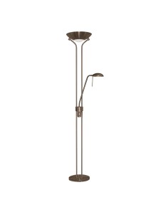 Searchlight® I Лампион Mother & Child - античен месинг, метал и стъкло I 1 x R7S 118mm - EU4329AB - Цена | LEDs4economy