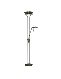 Searchlight® I Лампион Mother & Child - античен месинг, метал и стъкло I 1 x R7S 118mm - EU4329AB - Цена | LEDs4economy 2