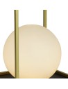 Searchlight® I Настолна лампа Block - злато и опалово стъкло I 1 x G9 - EU4452GO - 3