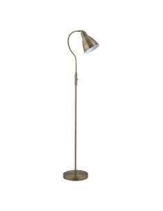 Searchlight® I Adjustable Floor Лампион, античен месинг I 1 x E27 - EU5026AB - Цена | LEDs4economy 2