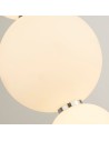 Searchlight® I Лампион Snowball - хромиран метал и опалово стъкло I 1 x LED - EU51021-3CC - 3