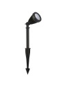 Searchlight® I Spikey Градинско колче - Черен метал I 1 x LED - EU51621BK - 2