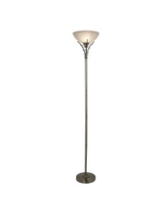 Searchlight® I Лампион Linea - Античен месинг, метал и киселинно стъкло I 1 x E27 - EU5222AB - Цена | LEDs4economy