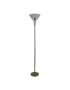 Searchlight® I Лампион Linea - Античен месинг, метал и киселинно стъкло I 1 x E27 - EU5222AB - Цена | LEDs4economy 2