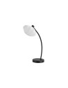 Searchlight® I Настолна лампа Radiant, черен метал с мек текстилен абажур I 1 x E14 - EU52852BK - 2
